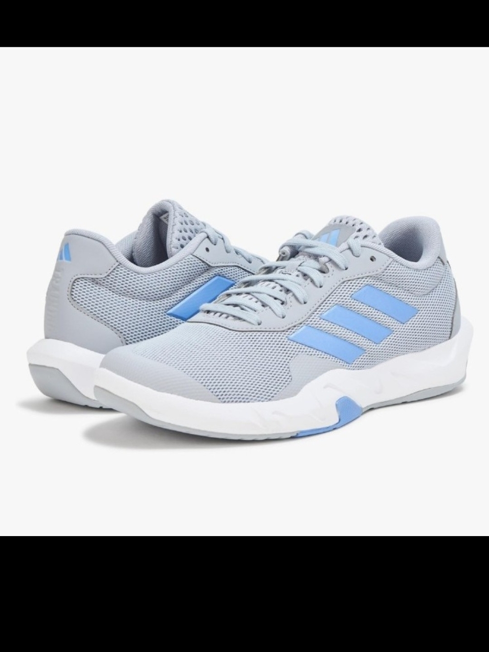 Adidas Amplimove Running Training Shoes Grey Blue JR9300 Sizes NIB 9